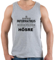 printfashion ithero-hu-light - Férfi atléta - Sport szürke (930478)