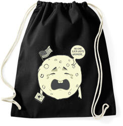 printfashion Soha többé nem látogatnak meg - Sportzsák, Tornazsák - Fekete (9731291)
