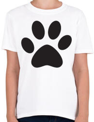 printfashion Mancs - fekete - Gyerek póló - Fehér (10203135)