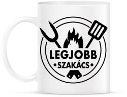 printfashion Legjobb szakács - Bögre - Fehér (16257011)