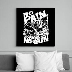 printfashion Fájdalom nélkül nincs siker - Vászonkép - Fekete (6642604)