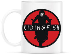 printfashion Ridingfish - Bögre - Fehér (2333332)