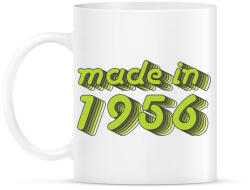 printfashion made-in-1956-green-grey - Bögre - Fehér (790344)
