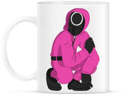 printfashion Squid Game Soldier - Bögre - Fehér (5487358)