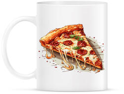 printfashion Pizza - Bögre - Fehér (14821207)