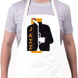 printfashion Jazz-Jazz - Kötény - Fehér (7656842)