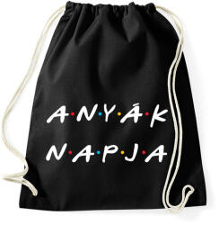 printfashion Anyák napja - Jóbarátok - Sportzsák, Tornazsák - Fekete (4810937)
