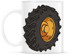 printfashion Traktor kerék - Bögre - Fehér (12082215)