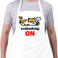 printfashion Szabadság On - Kötény - Fehér (11494427)