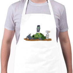 printfashion NOKIA 3310 - Kötény - Fehér (6237899)