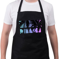 printfashion Miami - Kötény - Fekete (4938155)