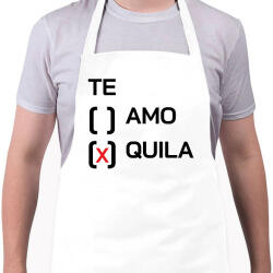 printfashion Te - quila - Kötény - Fehér (7071293)