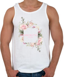 printfashion Lánybúcsú csapat - Férfi atléta - Fehér (5321243)