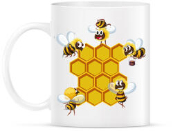 printfashion Méhész - Bögre - Fehér (15970408)