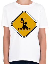 printfashion Water polo - Gyerek póló - Fehér (15929129)