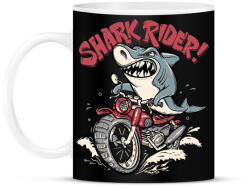 printfashion Motoros cápa - Bögre - Fekete (4745443)