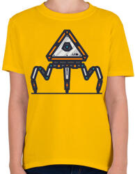 printfashion Apex LOOT - Gyerek póló - Sárga (2309954)