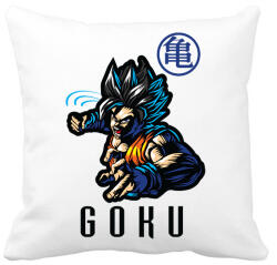 printfashion goku 2021 - Párnahuzat, Díszpárnahuzat - Fehér (12486512)