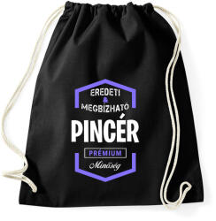 printfashion Pincér prémium minőség - Sportzsák, Tornazsák - Fekete (1434991)