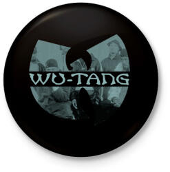 printfashion wutangclan blue - Kitűző, hűtőmágnes - Fekete (16569659)