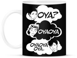 printfashion Oya? Oya Oya! - Bögre - Fekete (5668988)