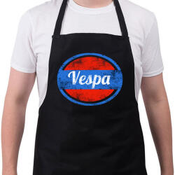 printfashion vespa - Kötény - Fekete (4931146)
