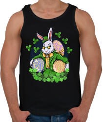 printfashion Nyuszi - Férfi atléta - Fekete (15656970)