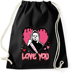 printfashion Love you - Sportzsák, Tornazsák - Fekete (11729252)