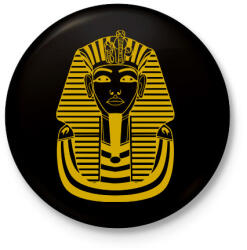 printfashion fáraó - Kitűző, hűtőmágnes - Fekete (7600198)