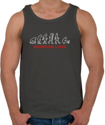 printfashion Mushroom lover (sötét) - Férfi atléta - Sötétszürke (999193)
