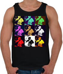printfashion Pultnál Hangzott El (sok kicsi én) - Férfi atléta - Fekete (13157647)