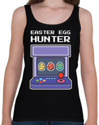 printfashion Easter egg hunter - Női atléta - Fekete (15764258)