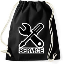 printfashion Service - Sportzsák, Tornazsák - Fekete (7038647)