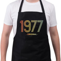 printfashion 1977 - Kötény - Fekete (11985012)
