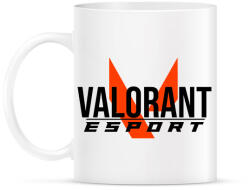 printfashion valorant e sport - Bögre - Fehér (2542040)