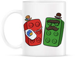 printfashion Lego család - Bögre - Fehér (16183122)