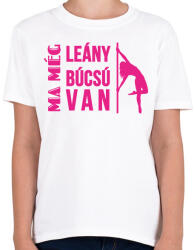 printfashion Ma még lánybúcsú van - Gyerek póló - Fehér (6210188)