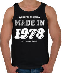 printfashion 1978 - Férfi atléta - Fekete (4049780)