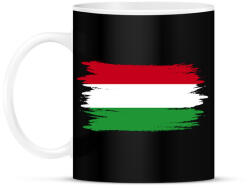 printfashion Magyar zászló - Bögre - Fekete (7124674)