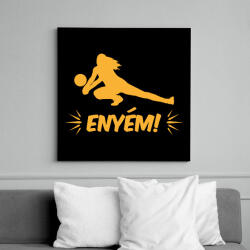 printfashion Enyém! - Vászonkép - Fekete (14006237)