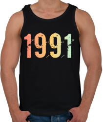 printfashion 1991 - Férfi atléta - Fekete (11831544)