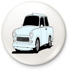 printfashion Trabant - Kitűző, hűtőmágnes - Fehér (15851873)