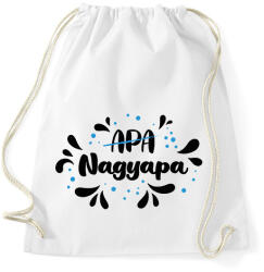 printfashion Nagyapa lettem - Sportzsák, Tornazsák - Fehér (11958031)