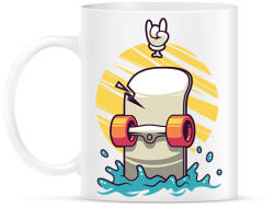 printfashion Gördeszka - Bögre - Fehér (2563428)