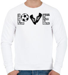 printfashion Love - Férfi pulóver - Fehér (4960788)