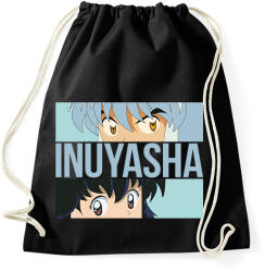 printfashion Inuyasha - Szemek - Sportzsák, Tornazsák - Fekete (6570898)