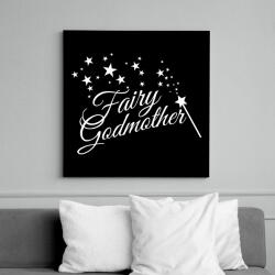 printfashion Fairy Godmother - Vászonkép - Fekete (16552541)