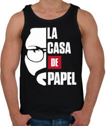 printfashion El Professor - Férfi atléta - Fekete (2492222)