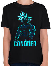 printfashion Dragon ball - Gyerek póló - Fekete (2556853)