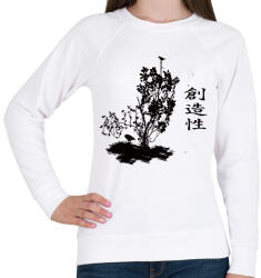 printfashion keleti6 - Női pulóver - Fehér (1299866)